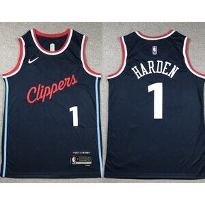 Mens 1 James Harden Jersey Navy